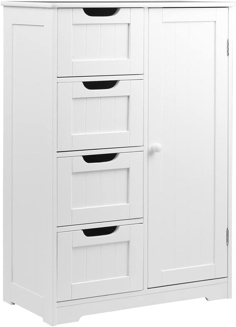 Bathroom Storage Cabinet Chest of Drawers Laundry Toilet Cupboard Furniture Organiser