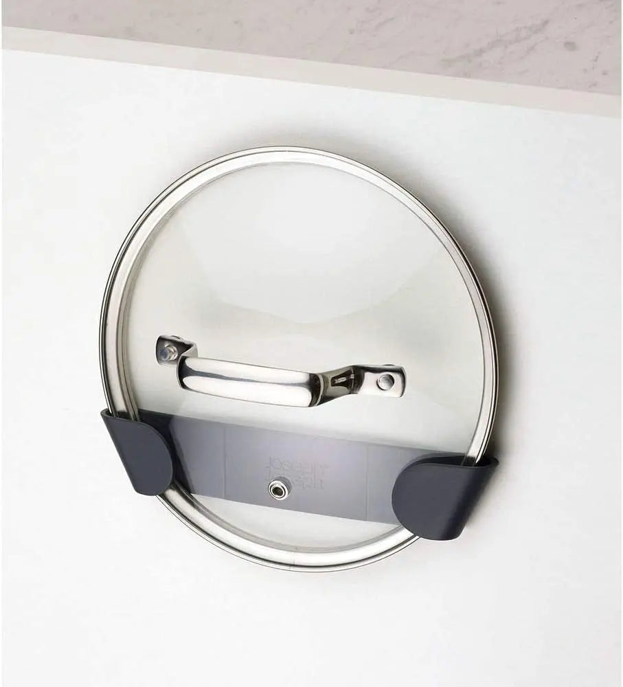 Cupboardstore - Set of 4 Pot and Pan Lid Holders Self Adhesive Wall Mount Storage Organizer