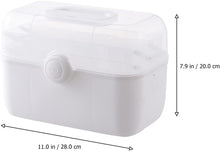 Load image into Gallery viewer, First Aid Storage Organizer Medical Box First Aid Box Medicine Box Family Emergency Storage Box Organizer with Portable Handle for Home Medicine S First Aid Organizer
