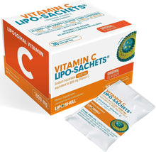 Load image into Gallery viewer, Lipo-Sachets Liposomal Vitamin C 1000Mg - 30 Liquid Vitamin C Packets of Strong High Absorption Liposomal Vitamin C Gel. Efficient Vit C Delivery. No Added Sugar Vitamin C Liposomal for Immune Support
