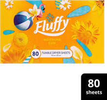 Load image into Gallery viewer, Laundry Dryer Sheets, 80Pk, Morning Sun, Long Lasting Fragrance
