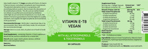 Unique Vegan Formula with All 8 Tocopherols and Tocotrienols Vitamin E– 400 IU Contains No Pah’S, Heavy Metals, Contaminants or Preservatives - Certified Sustainable - Hair, Scars and Skin