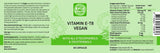 Unique Vegan Formula with All 8 Tocopherols and Tocotrienols Vitamin E– 400 IU Contains No Pah’S, Heavy Metals, Contaminants or Preservatives - Certified Sustainable - Hair, Scars and Skin