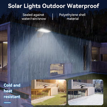 Load image into Gallery viewer, Solar Lights Outdoor Motion Sensor, 90 LED Solar Powered Exterior Wall Security Light Waterproof for Porch Yard Patio Garage, Dusk-To-Dawn, 6000K, USB Charging &amp; Emergency Lighting 2 Pack
