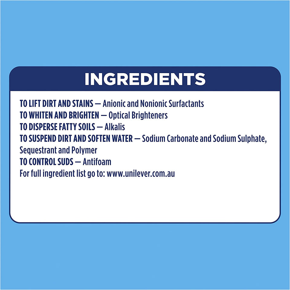 Sensitive, Laundry Detergent, Washing Powder, Front and Top Loader, 7Kg