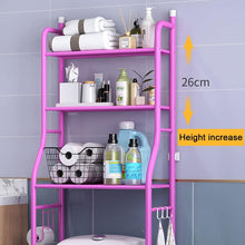 Load image into Gallery viewer, Washer Storage Frames for over Toilet,Perforated-Free Storage Racks above the Washinghine,3-Layer Storage Racks,Bathroom Racks,Storage Cabinets on the Washinghine/Toilet Rack

