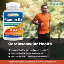 Load image into Gallery viewer, Vitamin B6 50 Mg 250 Tablets
