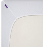 Waterproof Mattress Protector, Cotton Fitted Sheet for Small Double Bed - White 120X190X30 Cm
