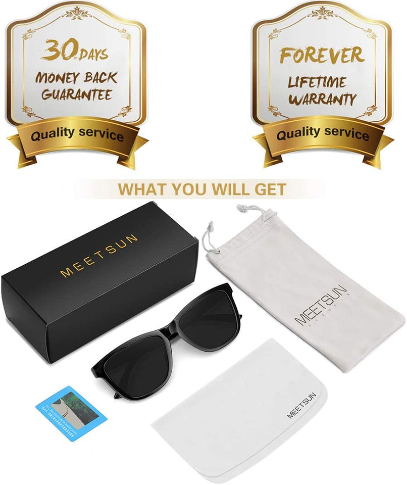 Polarized Sunglasses for Women Men Classic Retro Designer Style