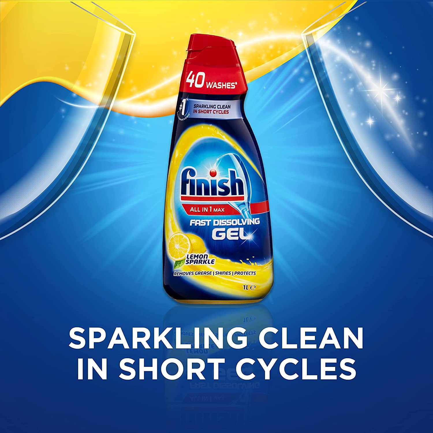 All in One Max Gel, Lemon Sparkle, 1L