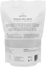 Load image into Gallery viewer, Bathefex Lavender and Green Tea Epsom Salt Bath, 1.4Kg
