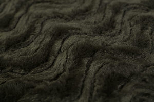Luxurious Faux Fur 500GSM Electric Heated Coral Fleece Throw Rug Snuggle Blanket Reversible Adjustable 9 Heat Settings with LED Display Detachable Controller - 160X120Cm (Charcoal)