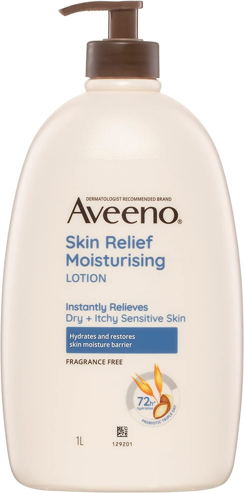 Active Naturals Skin Relief Fragrance Free Moisturising Lotion 1L