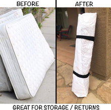 Load image into Gallery viewer, Mattress Vacuum Bag, Sealable Bag for Memory Foam or Inner Spring Mattresses, Compression and Storage for Moving and Returns, Leakproof Valve and Double Zip Seal (Queen/Full/Full-Xl)
