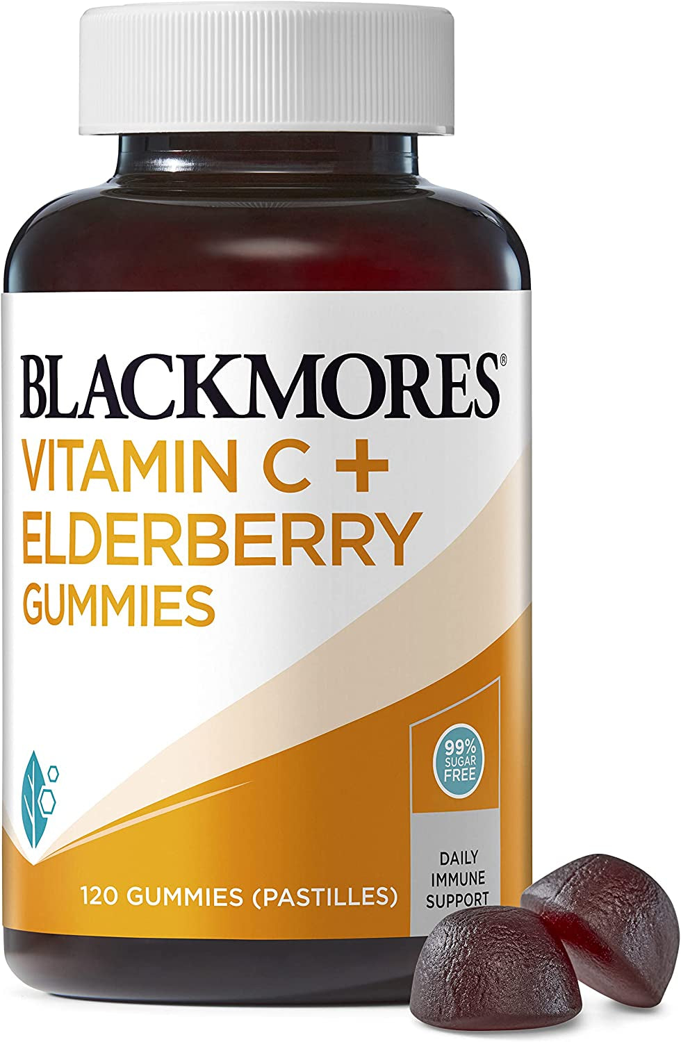 Vitamin C + Elderberry Gummies (120), 120 Pastilles (Gummies) 120 Count