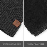 Winter Beanie Hat Thermal Knitted Hat Running Hats Winter Hat for Men and Women