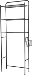 Oikos 3 Shelf Bathroom Space Saver over the Toilet Organizer over the Toilet Shelf over the Toilet Storage Cabinet over the Toilet Storage Bathroom over the Toilet Organizer (Matt Black)