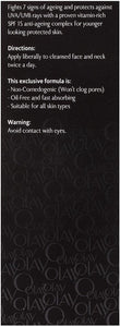Total Effects Face Cream Moisturiser Normal SPF 15 50G