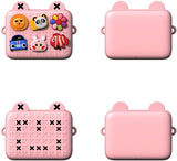Kids Crossbody Toddler Purse Cute Shoulder Messenger Bags Children Handbag for Boys Girls Removable DIY Cartoon Deco