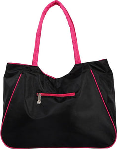 Girl'S Water Resistant Ballet Dance Shoulder Bag Handbag + Beauty Pouch