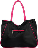Girl'S Water Resistant Ballet Dance Shoulder Bag Handbag + Beauty Pouch