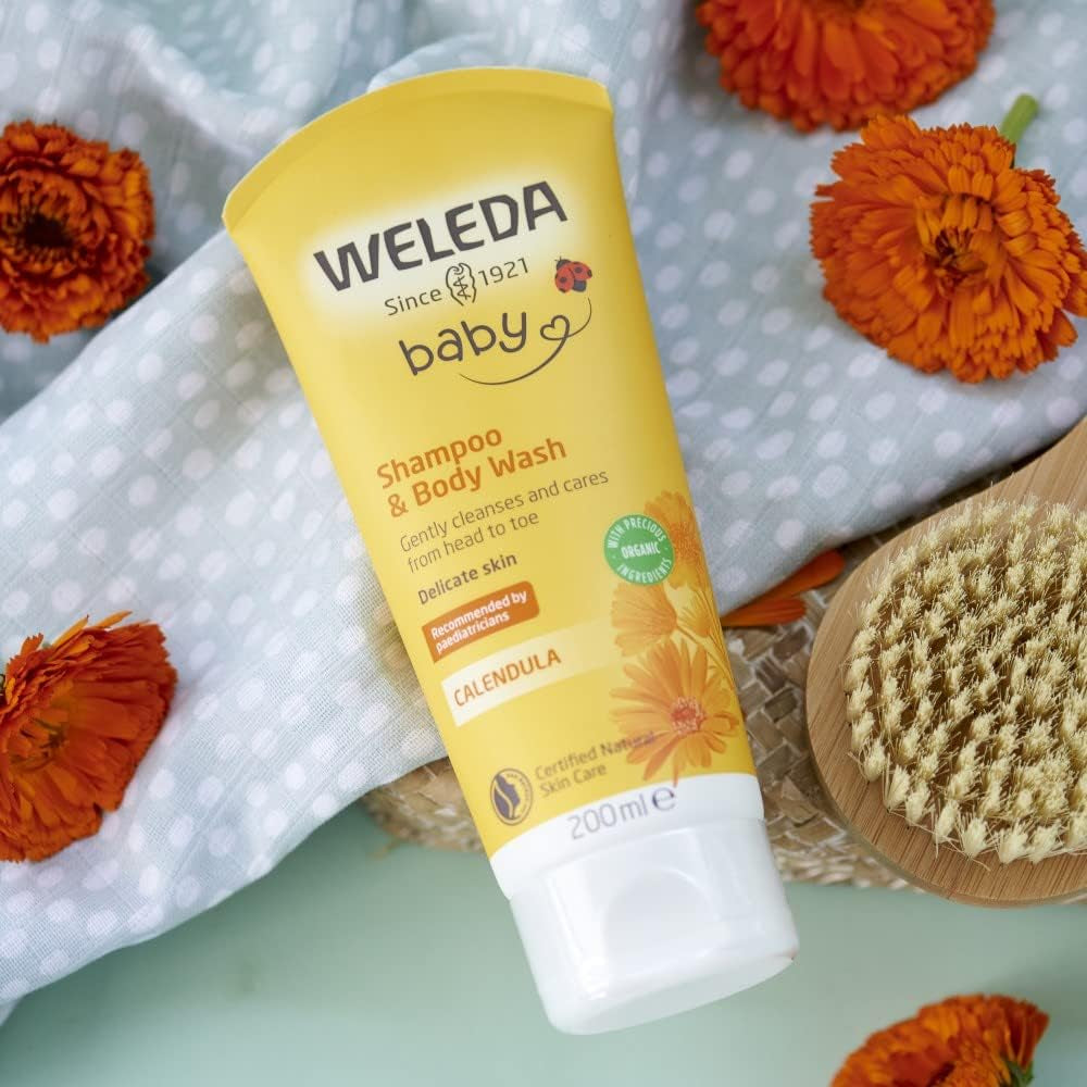 Calendula Shampoo and Body Wash, 200Ml
