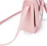 Little Girls' Cute Rabbit Crossbody Purse Small Bow Shoulder Bag Handbag for Kids Toddlers, Pink, One Size
