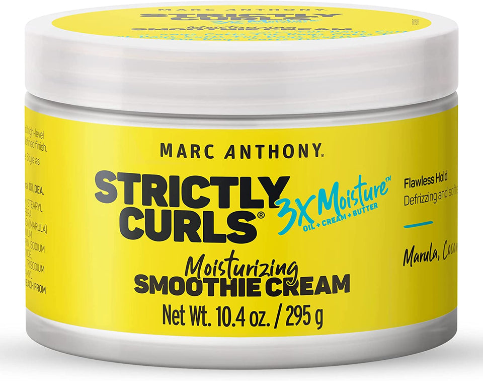 Strictly Curls 3X Moisture Moisturizing Smoothie Cream, 295Ml