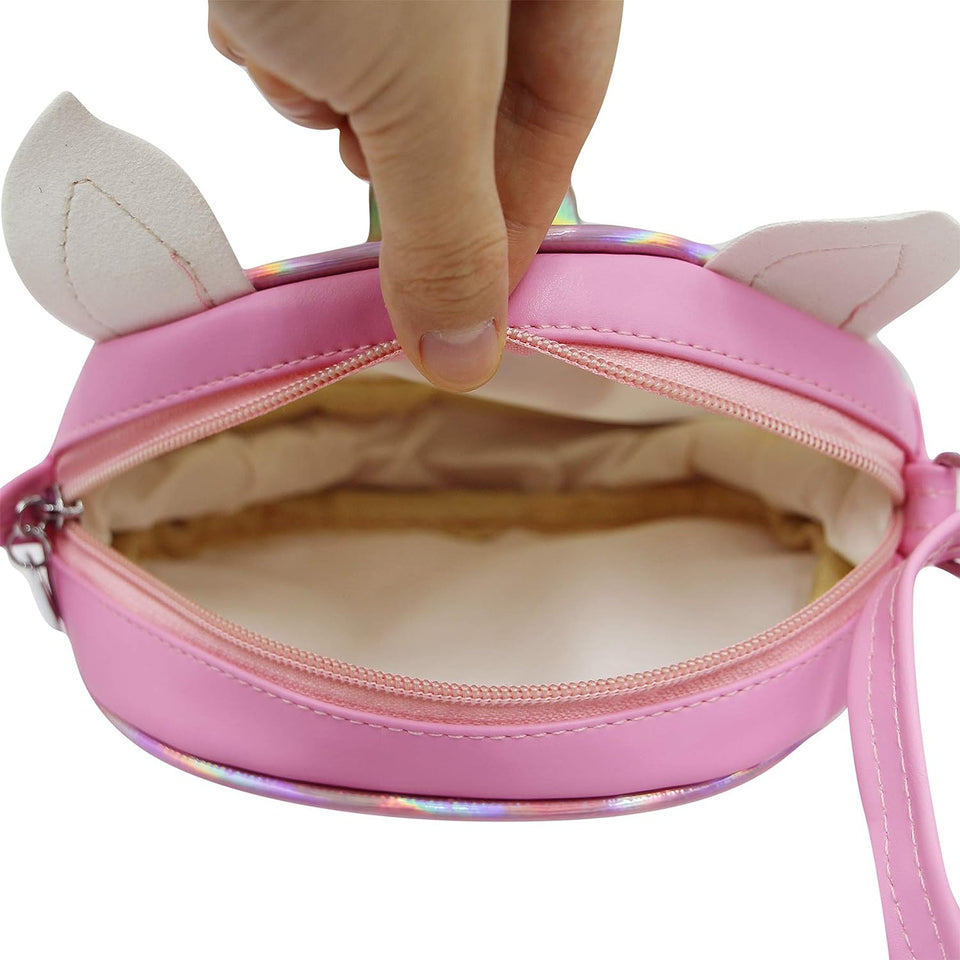 Little Girls Cute Unicorn Crossbody Purse
