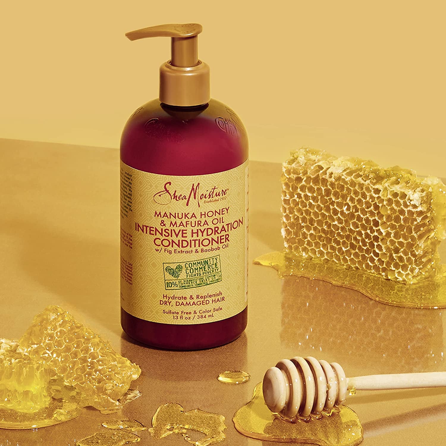 Manuka Honey and Marfura Oil Intensive Hydration Conditioner, 384 Ml, 13 Oz (764302231059)