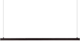 Greenlux GLS25 Series Slimline 1800Mm(L) 4000K Black Dimmable Linear LED Pendant Light for Kitchen Island/Office/Meeting Room/Resturant (Black 4000K 36W, L1800Mm)