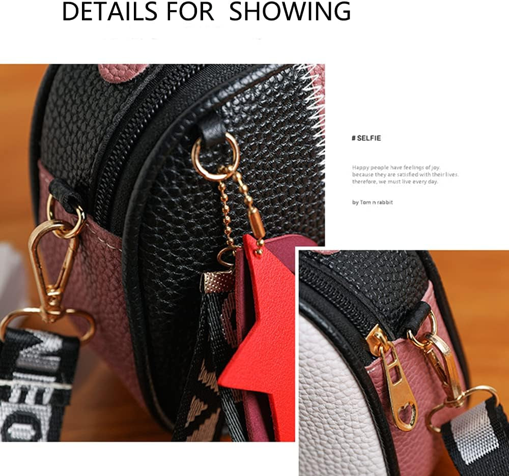 Trendy Girls Crossbody Purse for Kids Women Leather Roomy Bag for Little Girls Toddler