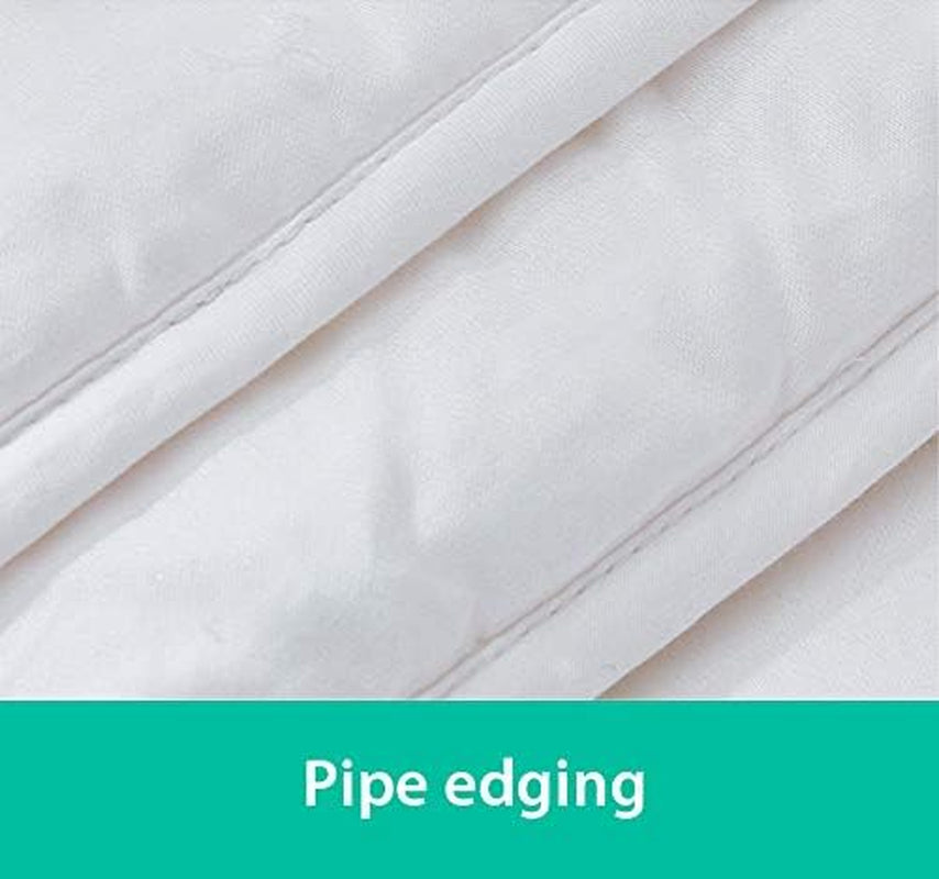 350/500/700GSM All Size Australian Wool Quilt Doona Duvet down Summer Winter (500GSM, King)