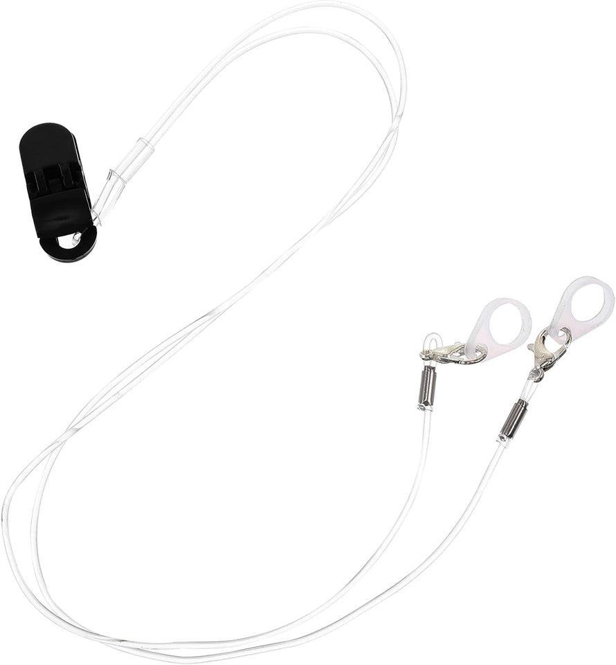 Clip Anti- Lost Lanyard Holder with anti Lost Lanyard Cord Security Clip for Adults Seniors Kids Anti- Lost Ropes