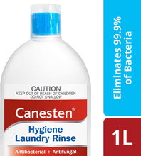 Load image into Gallery viewer, Antibacterial and Antifungal Hygiene Laundry Rinse, Eliminates Bacteria and Fungi from Your Washing, 1 Litre
