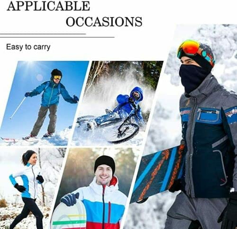 Neck Gaiter Fleece Neck Warmer Snood Tube Balaclava Scarves Scarf Ski Cycling Winter Warm