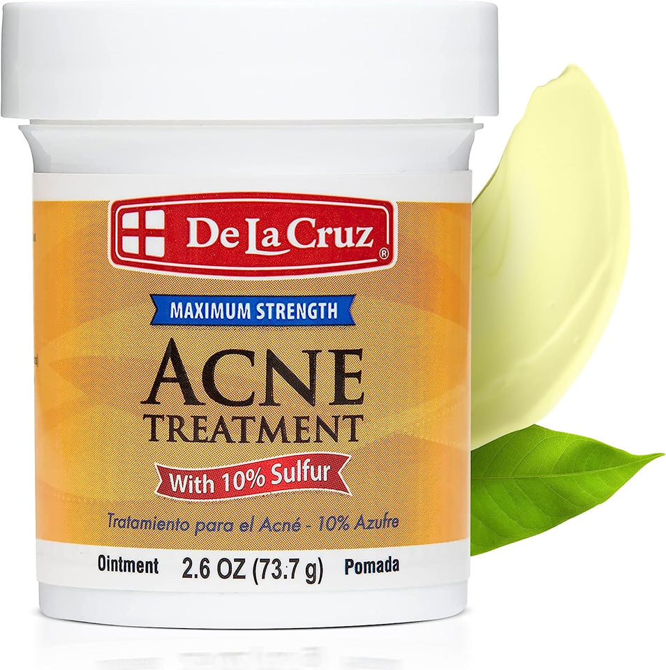 Sulfur Ointment Acne Medication 2.6Oz