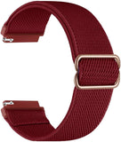 Nylon Wrist Band Strap for Garmin Venu 2 plus Nylon Elastic Strap for Garmin Forerunner 245 245M 645 158 /Venu SQ 2 Watchband (Color : A, Size : for Forerunner 245 245M)