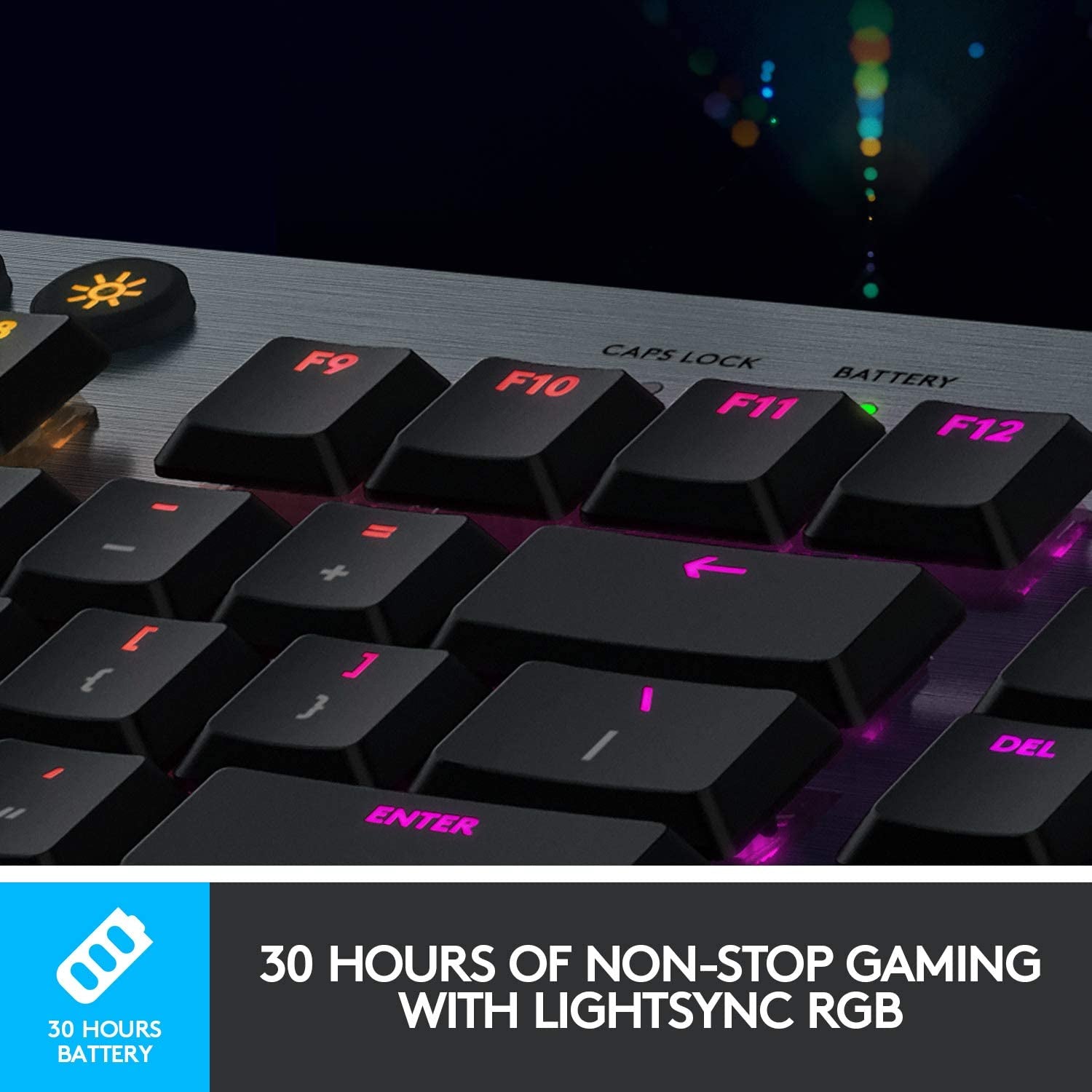 920-009227 G915 Lightspeed Wireless RGB Mechanical Gaming Keyboard - GL Linear