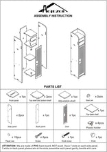 Load image into Gallery viewer, Toilet Roll Holder,Toilet Paper Roll Holder with Slim Shelf,Over Toilet Storage for Toilet Paper Bulk,Narrow Shelf for Bathroom Accessories,Bathroom Storage for Toilet Tissue,White by
