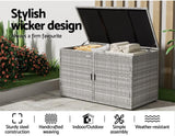 Outdoor Storage Cabinet Box Grey