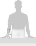 First Aid Box 32X19,5X20Cm in White, Metal, 32 X 19.5 X 20 Cm