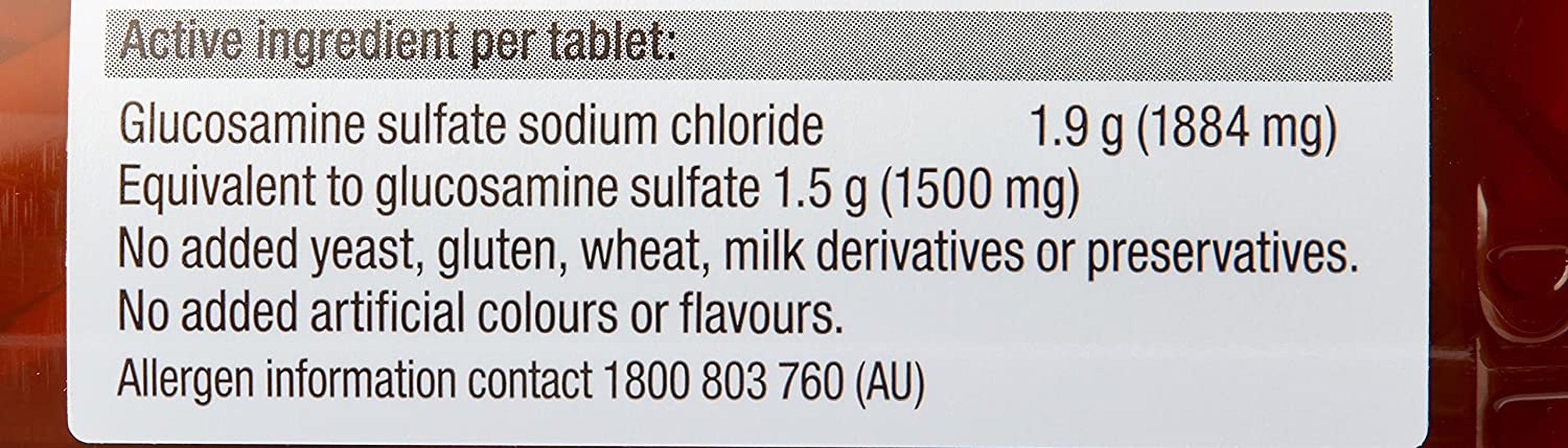 Glucosamine Sulfate 1500 One-A-Day (180 Tablets)