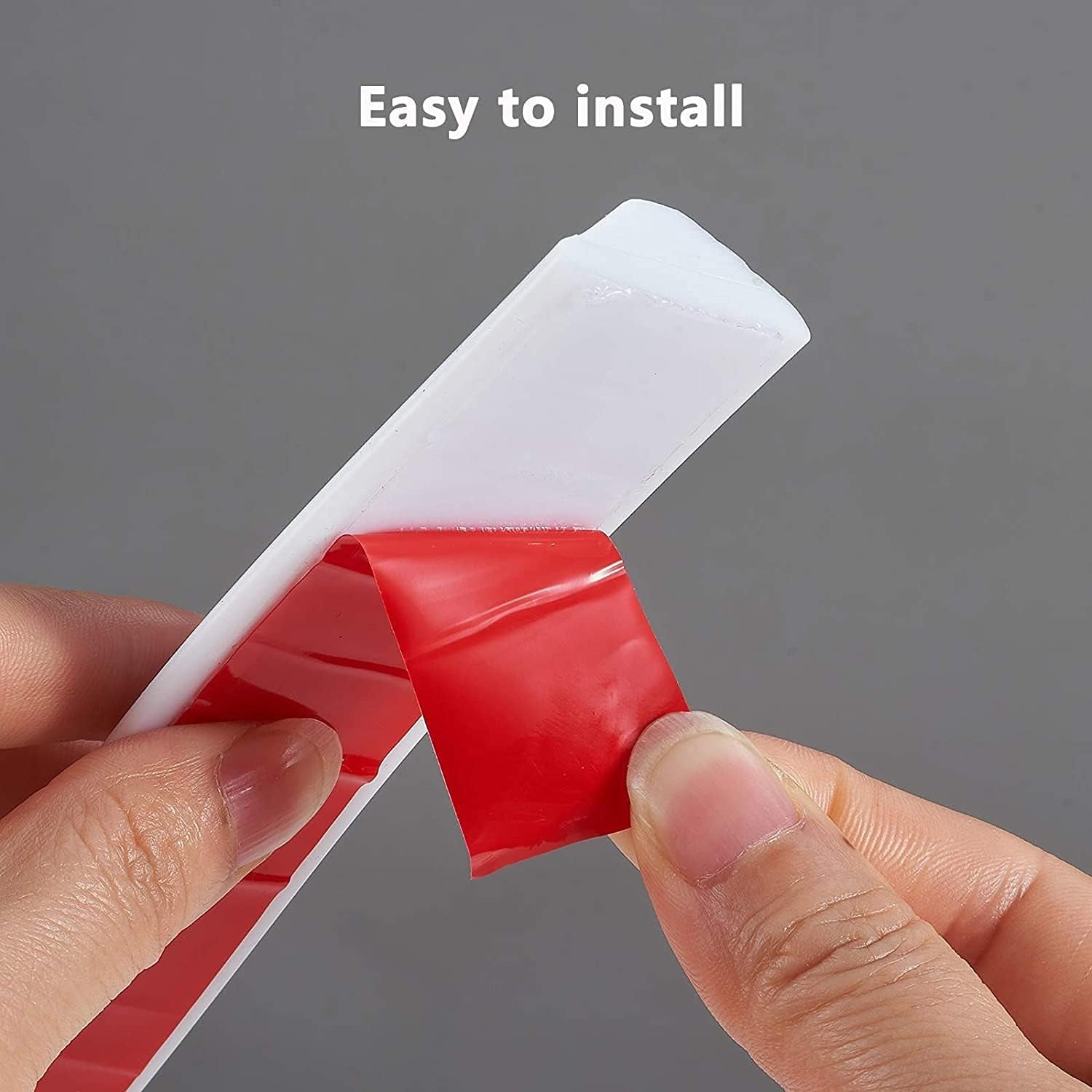 Collapsible Shower Threshold Water Dam Shower Barrier Shower Door Dam Silicone Self-Adhesive Water Stopper Wet Room Bathroom,White,160Cm