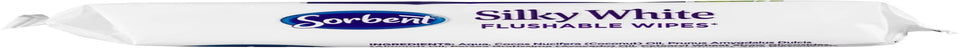 Silky White Flushable Wipes 40 Sheets (Pack of 14)