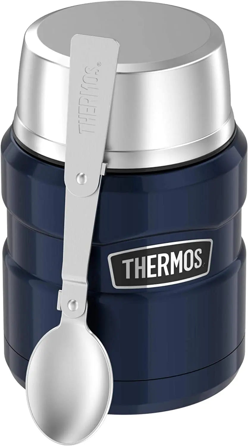 Stainless King Vacuum Insulated Food Jar, 470Ml, Midnight Blue, SK3000MBAUS