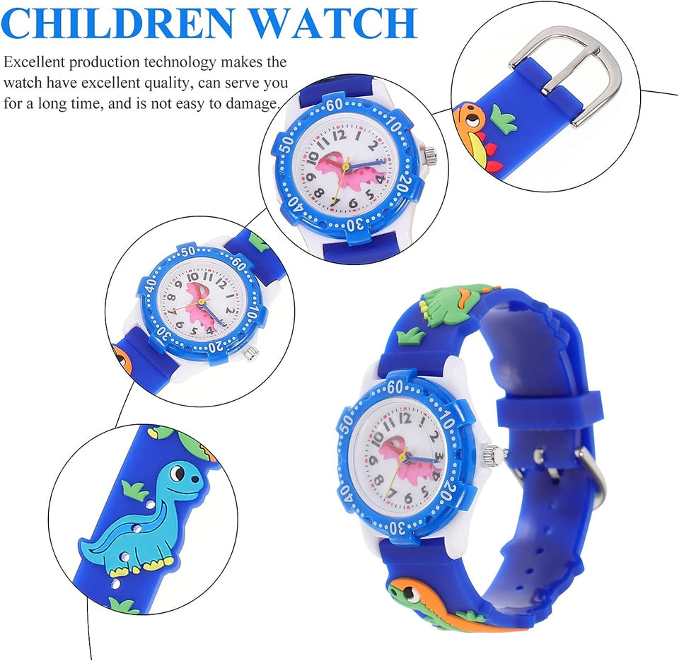 Watch Watches Children Cartoon Wristwatch Children Pretty Lovely Band Toddler Wrist Boys Birthday for Girls Kids Watch Chic Silicone Pattern Adorable Lovely Toddler Watch Kid Toddler