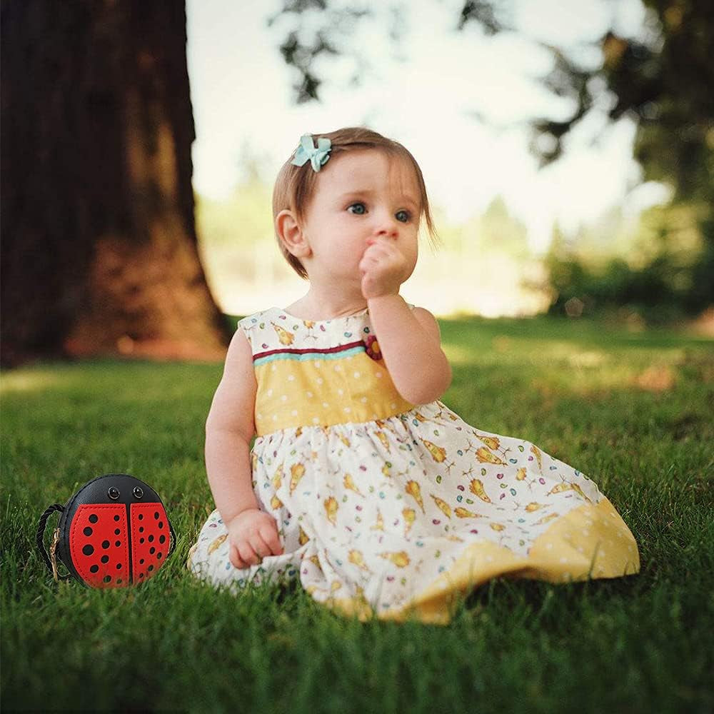 Little Girl Purse Cute Ladybug Shoulder Messenger Bag for Christmas