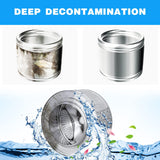 Washing Machine Cleaner Tablet, Solid Washing Machine Cleaner, Laundry Powder, Clean All Washing Machine Cleaner Front Loader, Deep Cleaning Remover with Triple Decontamination, Top Load for Bath Room Kitchen, Descaler Deep Remover Deodorant (30Pcs)