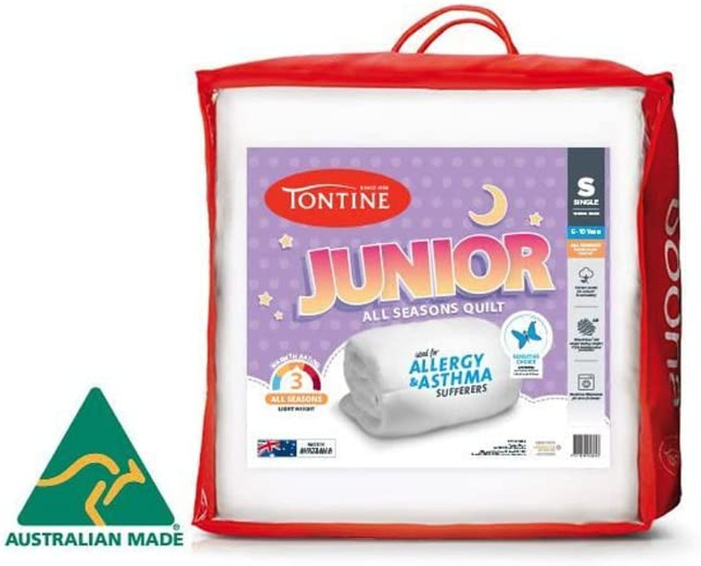 T4880 Junior Quilt, Single, White